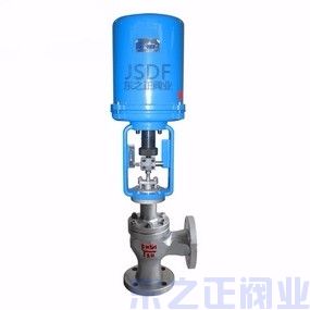 電動角式調節閥