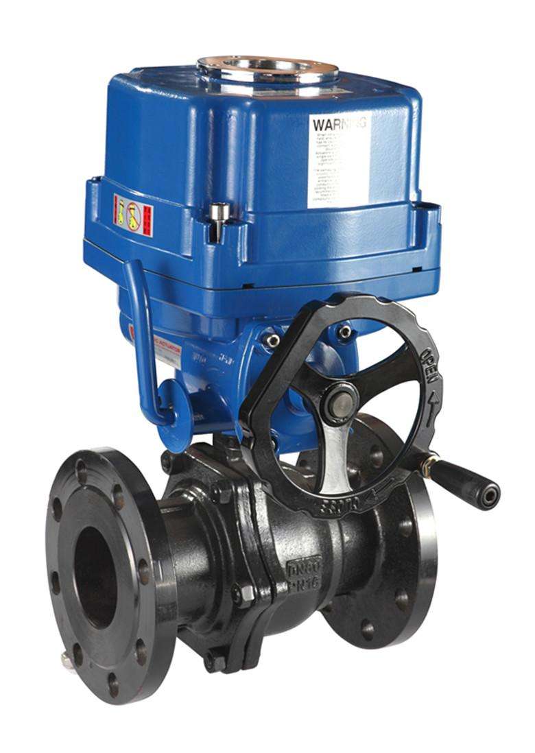 防爆電動法蘭球閥