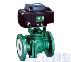 電動(dòng)襯氟球閥