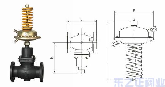 自力式壓差調節閥結構圖
