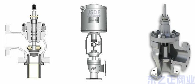電動角式調節閥結構圖