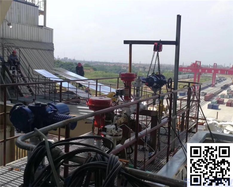 電動調節閥及氣動調節球閥使用現場(圖2)