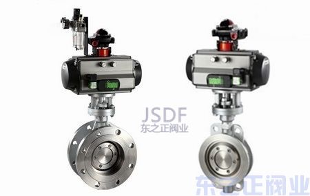 氣動三偏心法蘭蝶閥