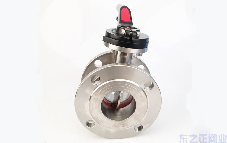 衛(wèi)生級(jí)法蘭蝶閥 水處理不銹鋼法蘭蝶閥